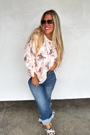 PREORDER- RANCH GIRL CLASSIC CREW PULLOVER