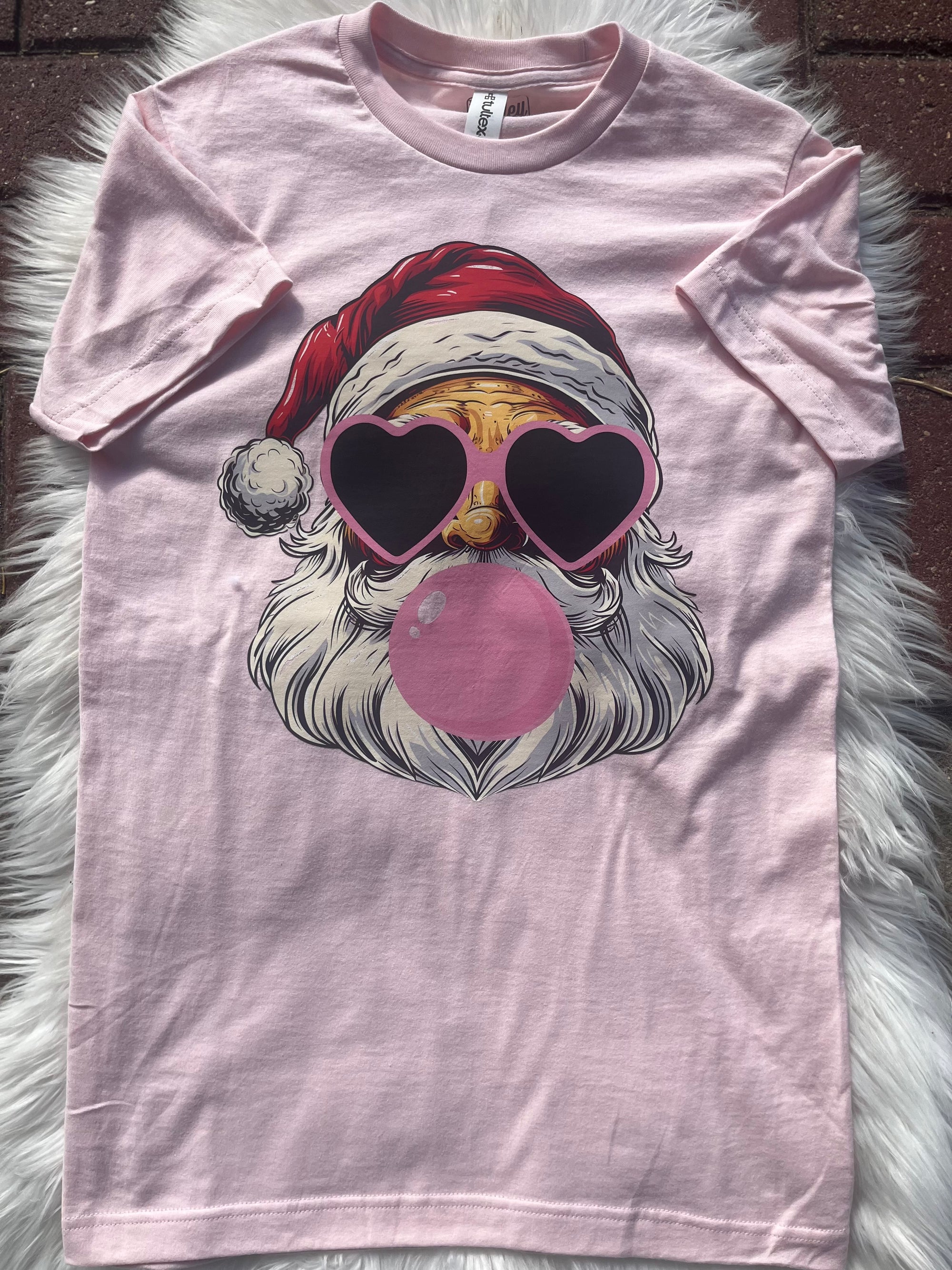 Pink Santa T-Shirt