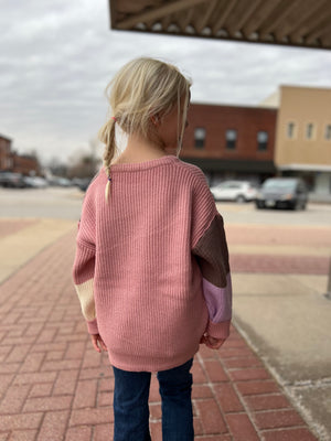 Block Sweater Adult (Mommy & Me)