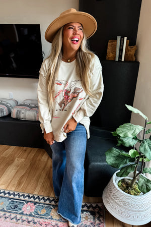PREORDER- RANCH GIRL CLASSIC CREW PULLOVER