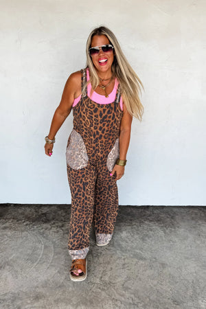 PREORDER- RICKI ROMPER - Cheetah