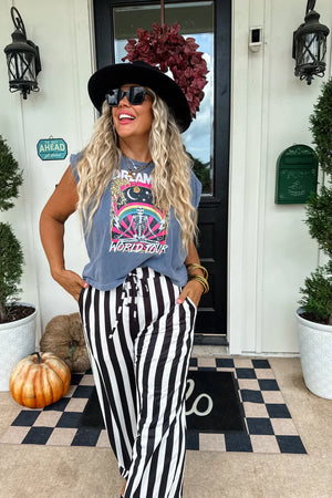 PREORDER- VERTICAL VIBES STRIPE PANTS