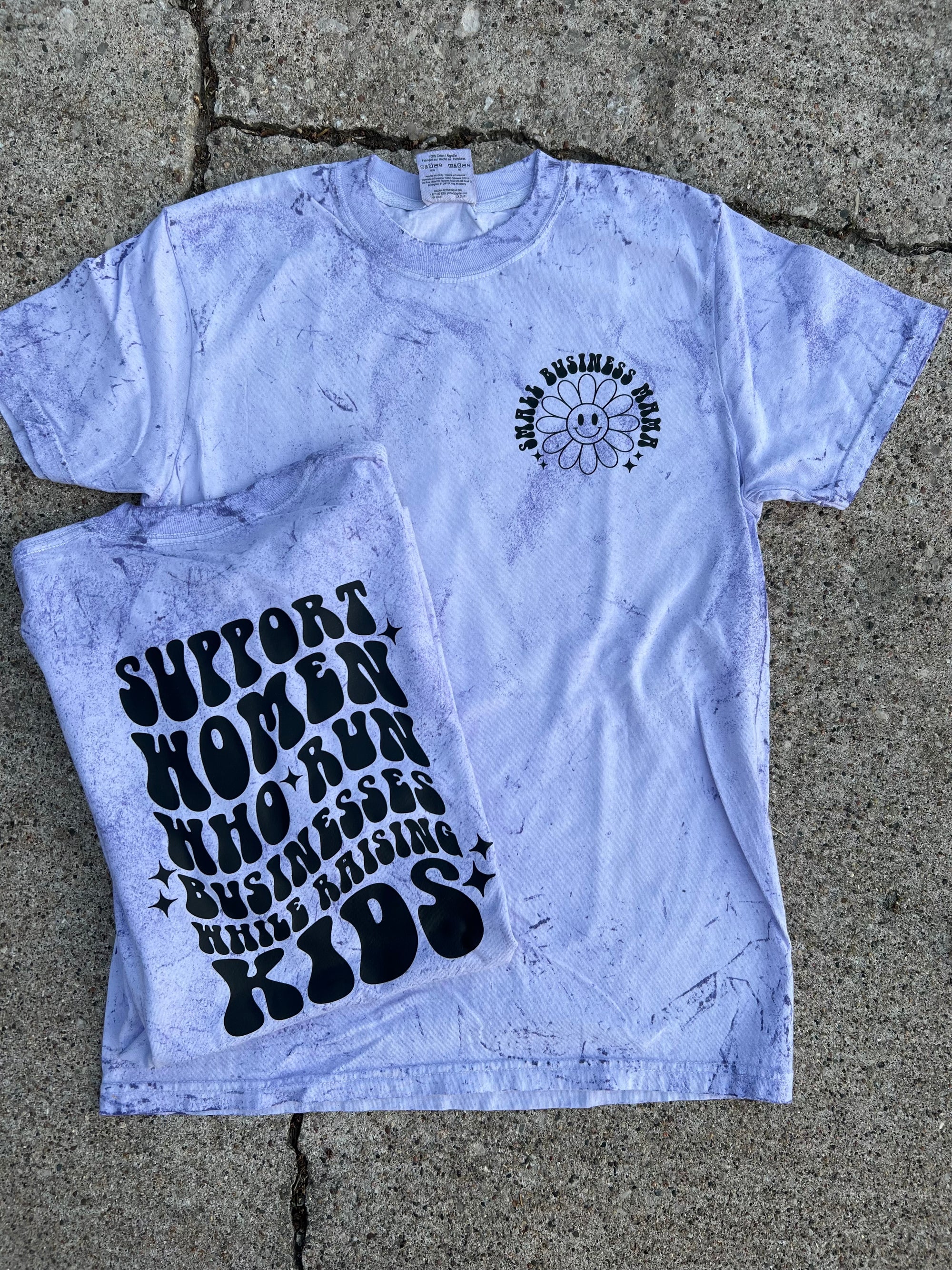 Small Business Mama Purple Splash CC