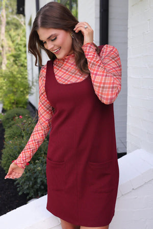PREORDER- Rory Ribbed Jumper Dress