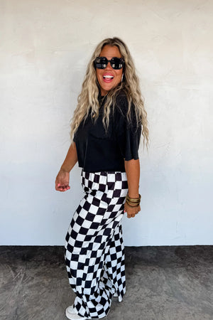 PREORDER- CHECKER POP PANTS