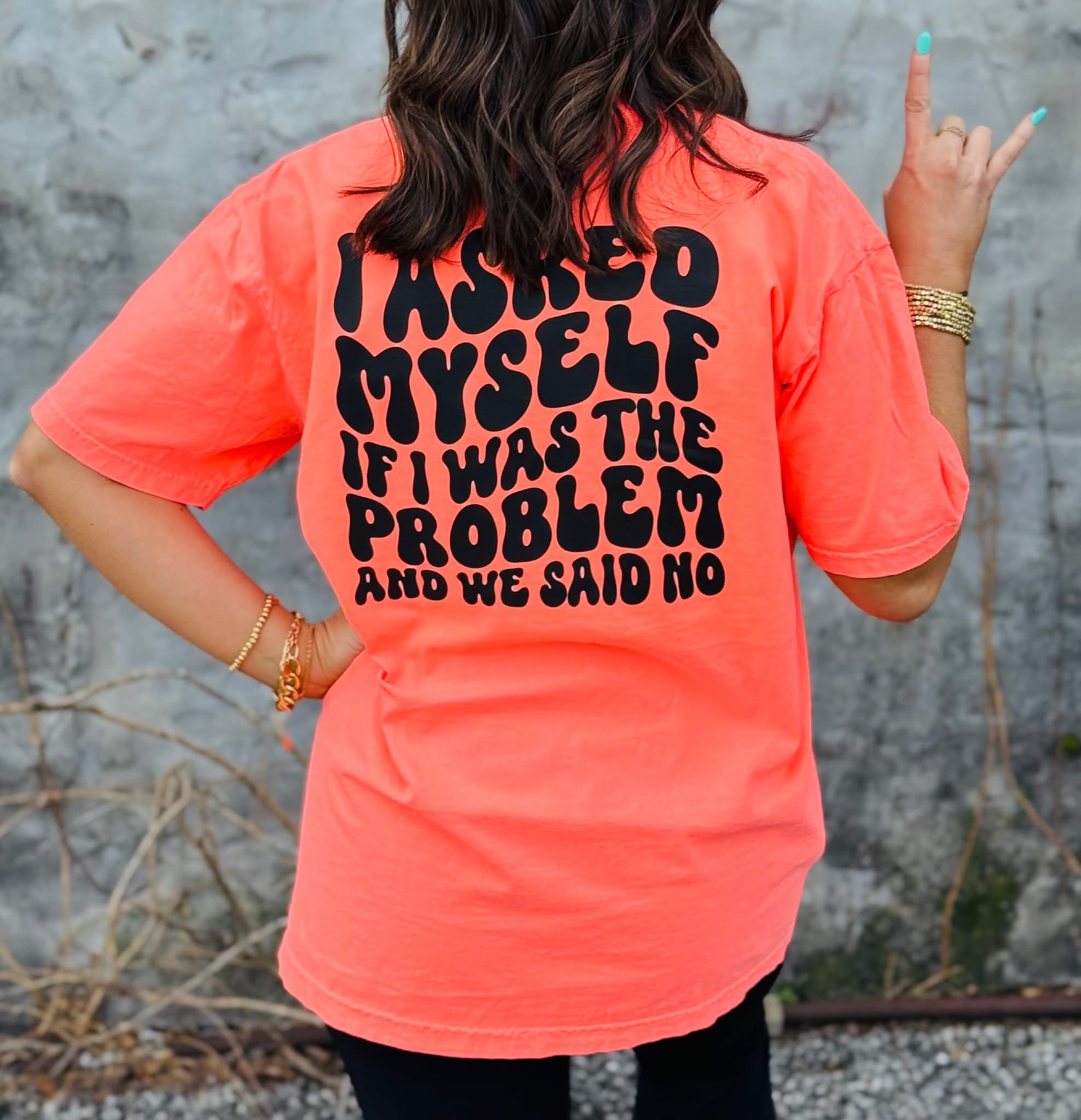 I Asked Myself If I Was The Problem Tee {Pre-Order Closes 1/20}