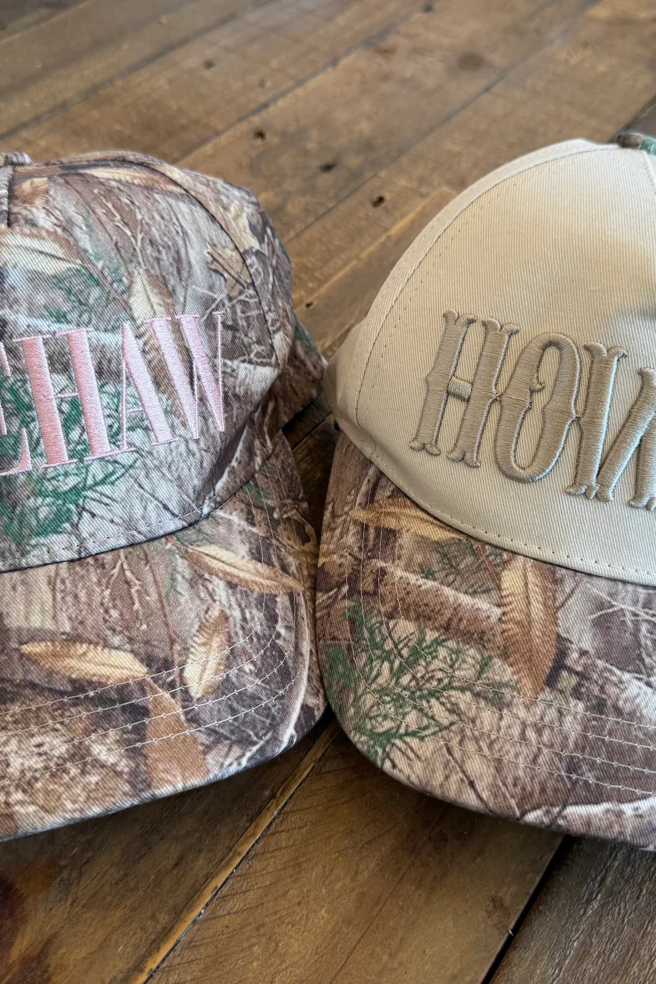 PREORDER- YEEHAW & HOWDY CAMO HAT