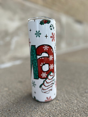 Christmas Mama, Tree Snack Tumbler