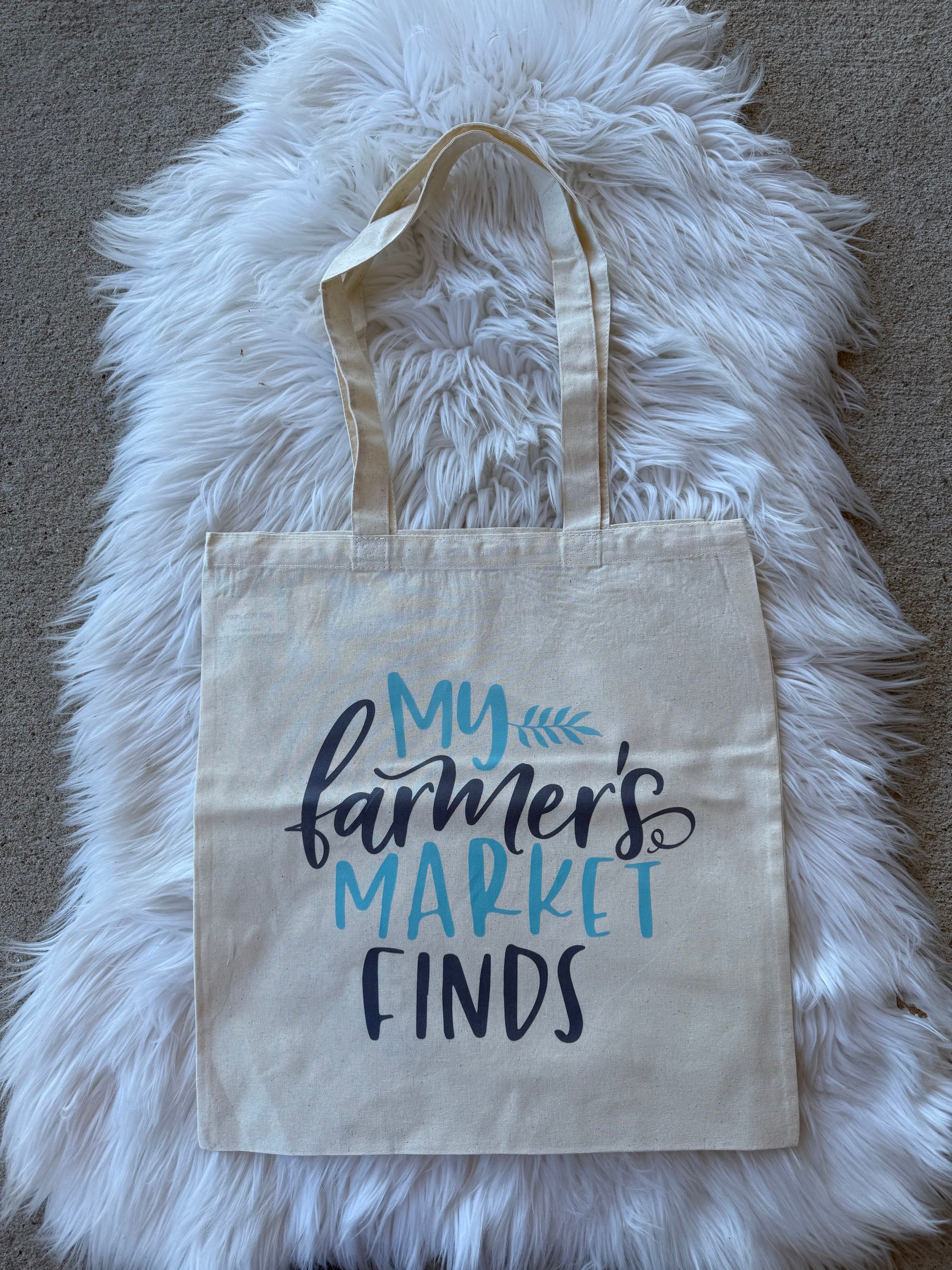 My Farmers Market Finds tote Bag