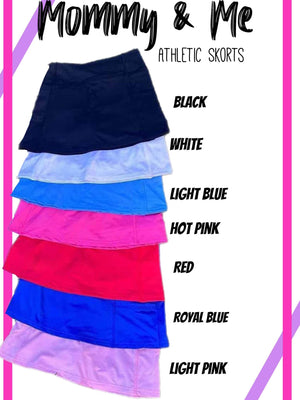 Mommy & Me Athletic Skorts {Pre-Order Closes 1/14}