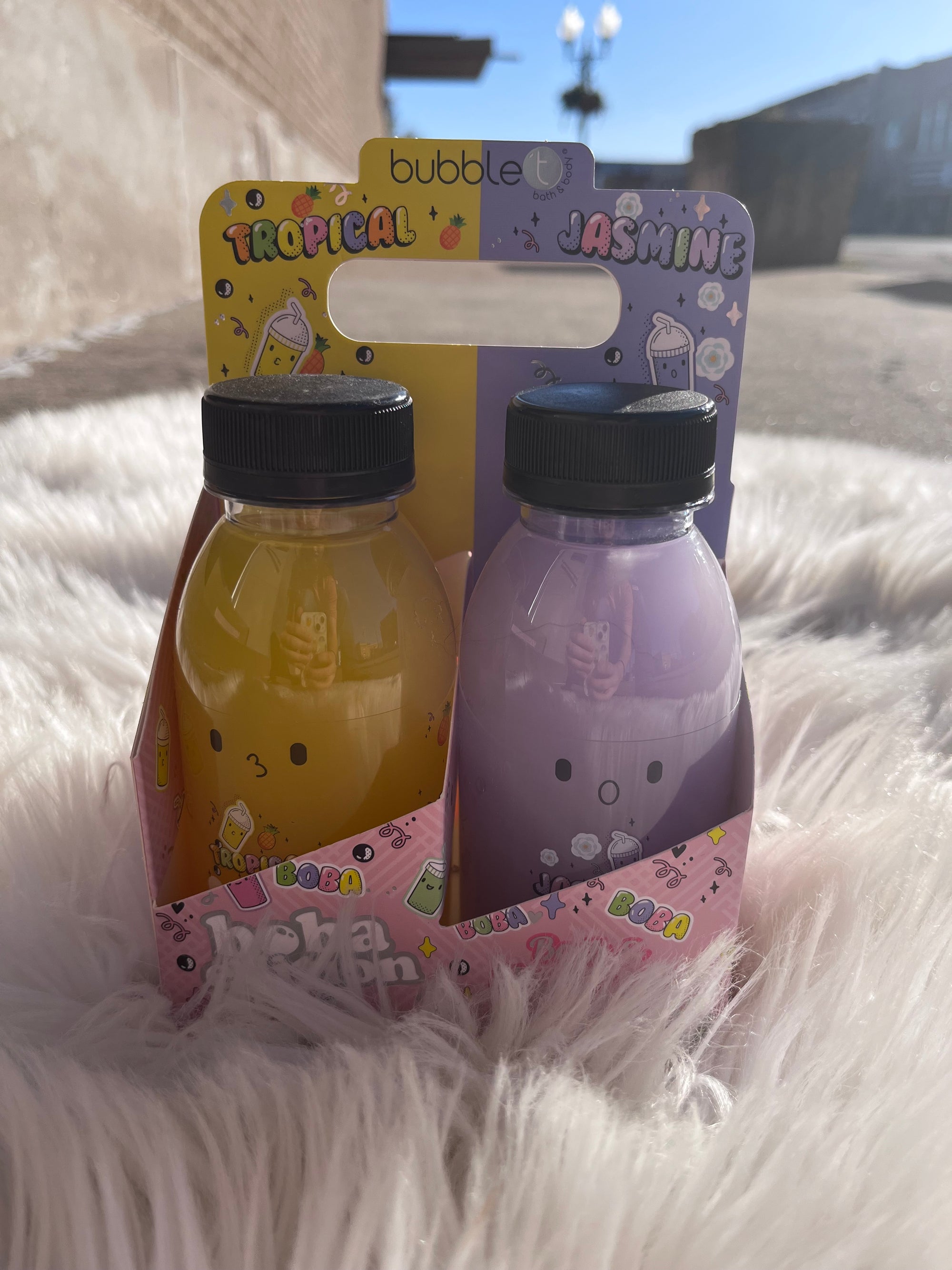 Boba Shower Gel 4 Pack Gift Set