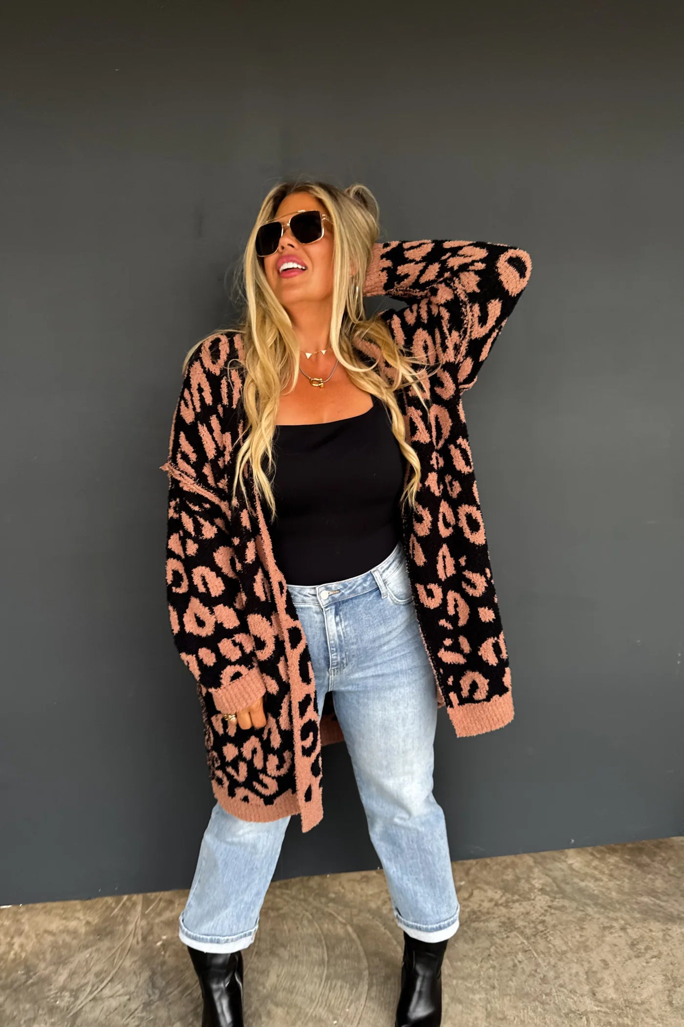 Pre-Book Cheetah Cloud Cardigan