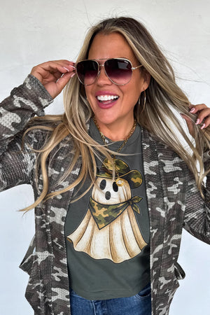 PREORDER- CAMO & CHEETAH PRINT LOLA CARDIGAN