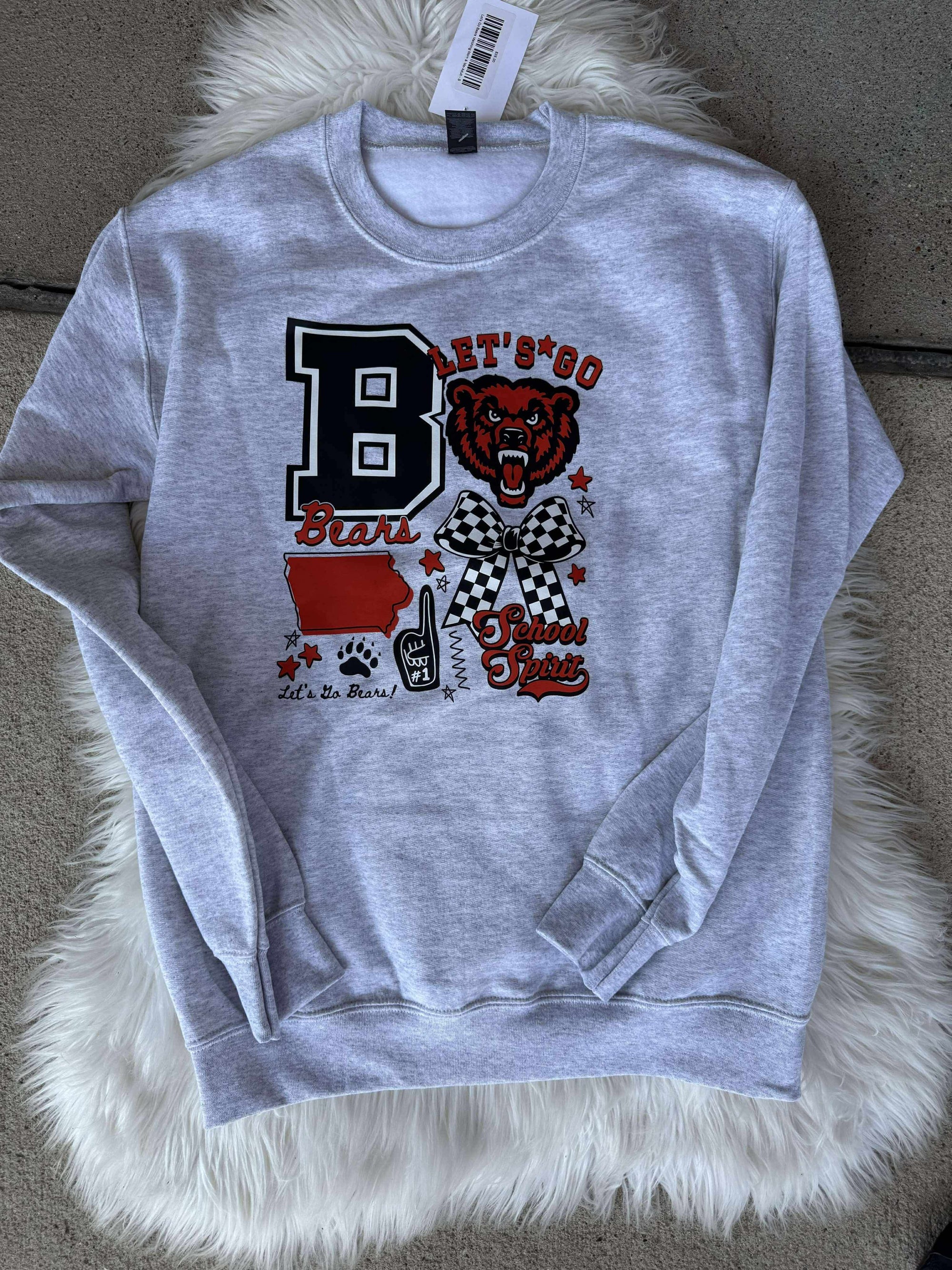Let's Go Bears Matching Mom & Me-Adult