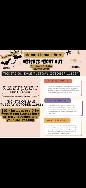 Witches Night Out Tickets October 25th