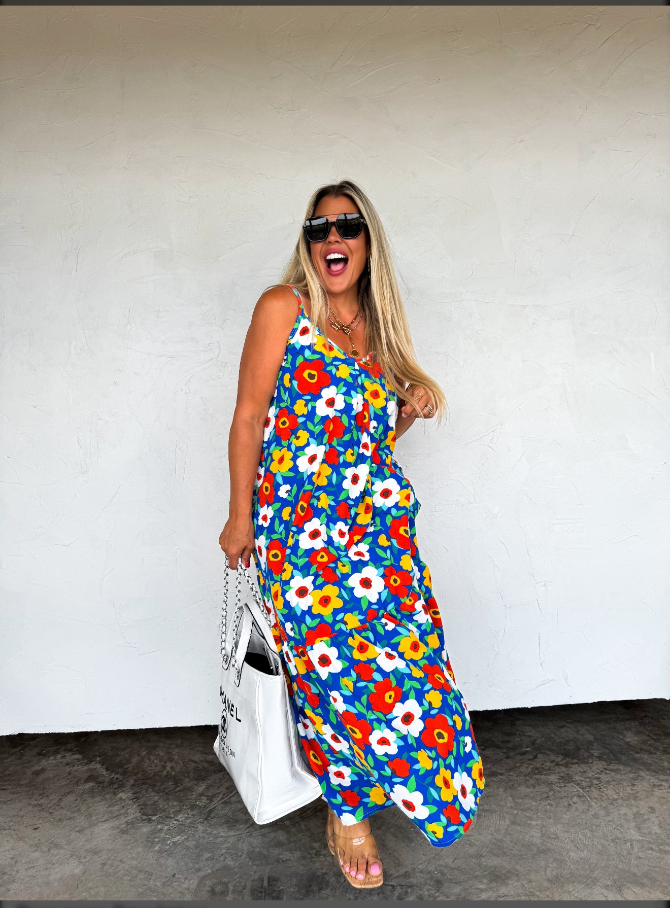 Nova Floral Fabric Dress
