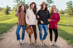 PREORDER Alexis Corded Vintage Pullover