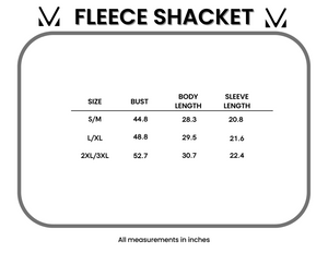 Burgundy Fleece Shacket - INSTORE