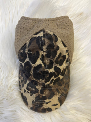CC Cheetah Print Hat