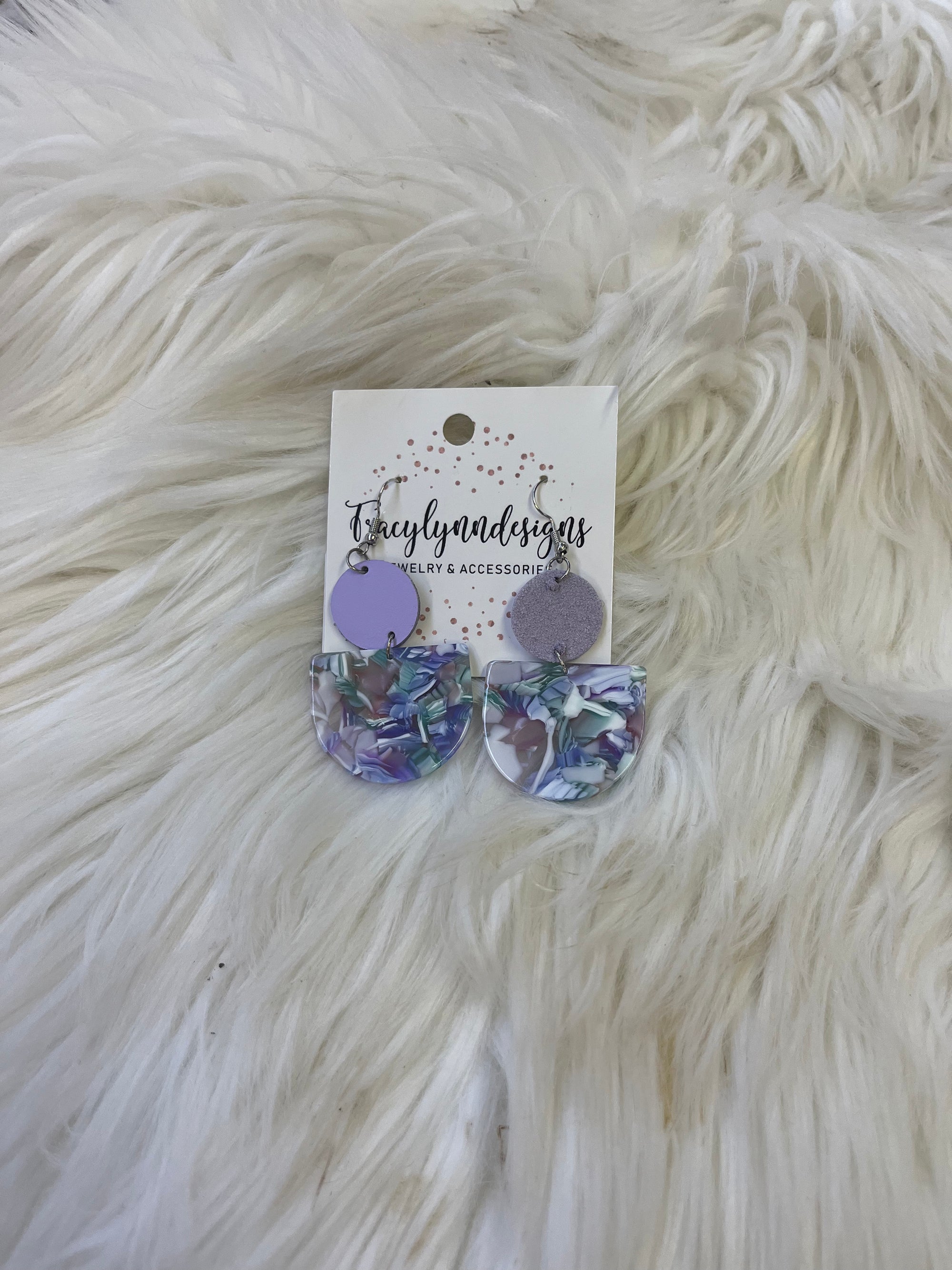 Lavender Field Earrings