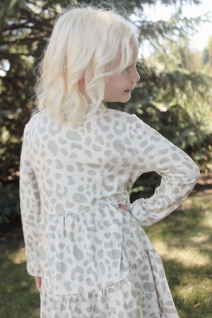 Off White Cheetah Dress