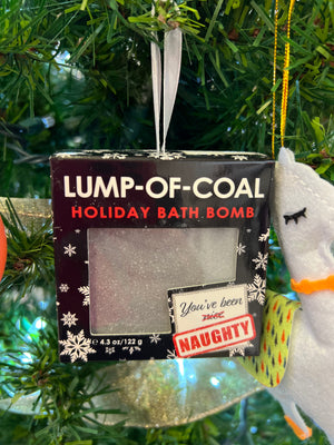 Lump of Coal Bath Bombs