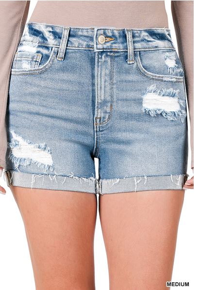 Medium Jean Shorts ( In Stock)